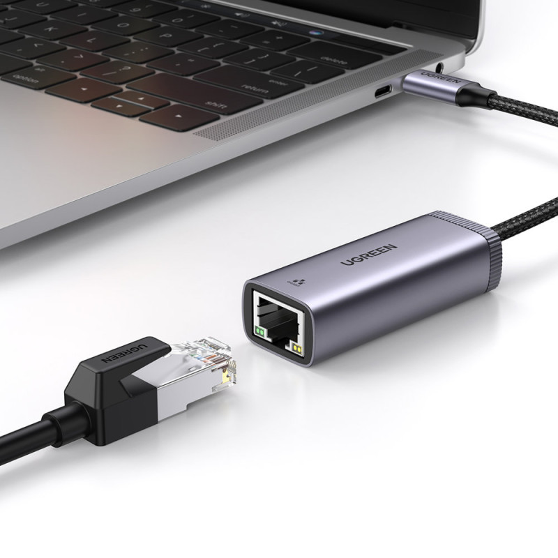 Išorinis tinklo adapteris USB Type C - RJ45 1Gbps