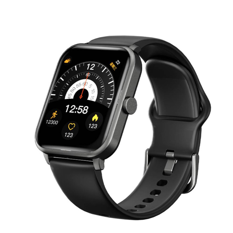 Išmanusis laikrodis Xiaomi QCY GTS S2 stilingas juodas