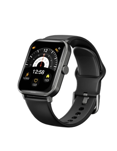 Išmanusis laikrodis Xiaomi QCY GTS S2 stilingas juodas Išmanusis laikrodis Xiaomi QCY GTS S2 stilingas juodas