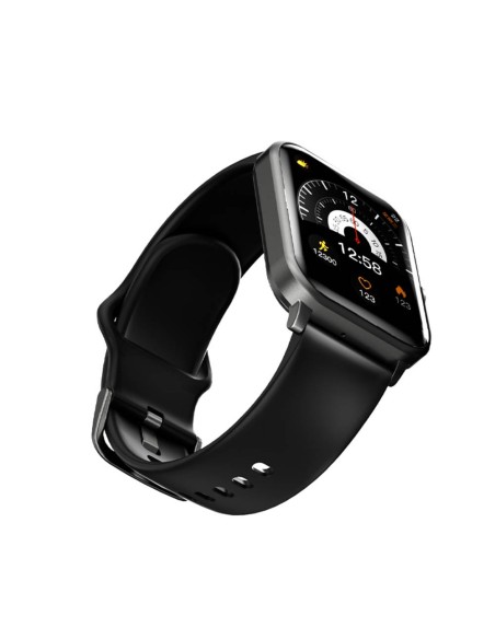 Išmanusis laikrodis Xiaomi QCY GTS S2 stilingas juodas Išmanusis laikrodis Xiaomi QCY GTS S2 stilingas juodas