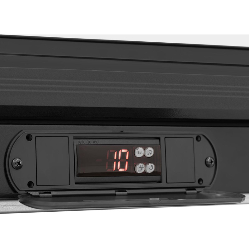 Stiklinis šaldytuvas gėrimams 318 l 220 W