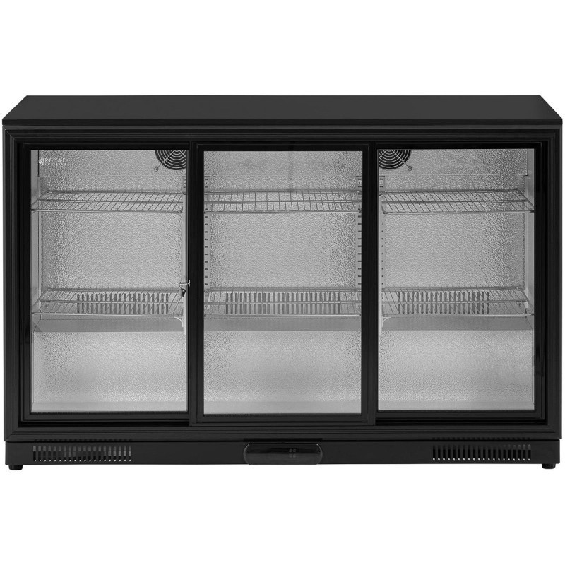 Stiklinis šaldytuvas gėrimams 318 l 220 W