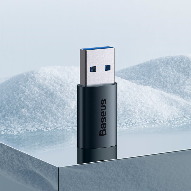Adapteris USB 3.1 OTG į USB-C mėlyną