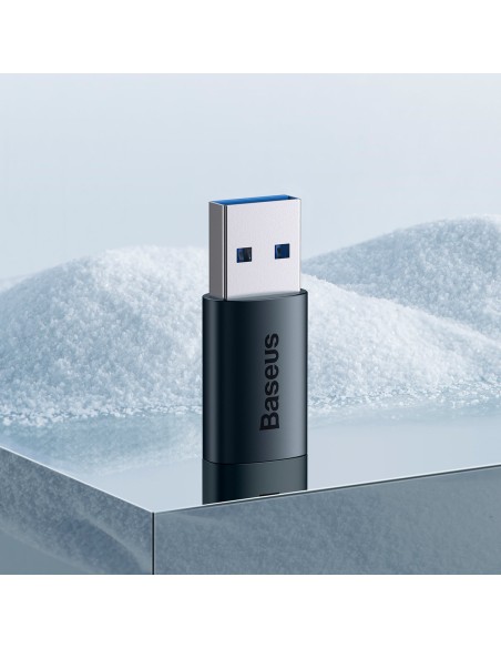 Adapteris USB 3.1 OTG į USB-C mėlyną Adapteris USB 3.1 OTG į USB-C mėlyną