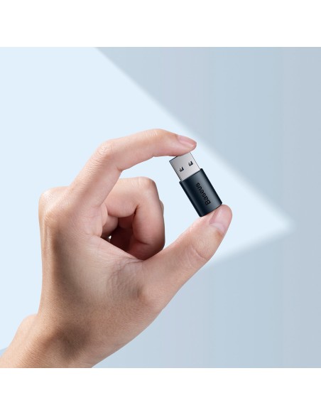 Adapteris USB 3.1 OTG į USB-C mėlyną Adapteris USB 3.1 OTG į USB-C mėlyną