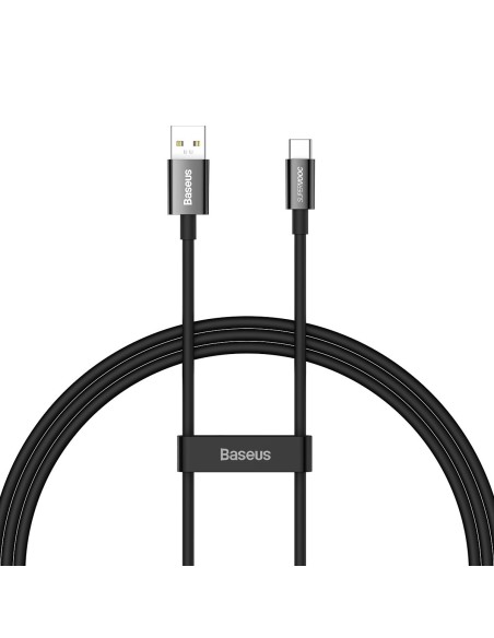 Superior Series SUPERVOOC USB-A į USB-C laidas 65W 1m juodas