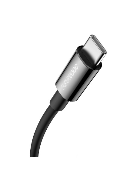 Superior Series SUPERVOOC USB-A į USB-C laidas 65W 1m juodas