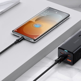 Superior Series SUPERVOOC USB-A į USB-C laidas 65W 1m juodas