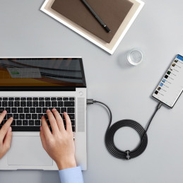 Superior Series SUPERVOOC USB-A į USB-C laidas 65W 1m juodas