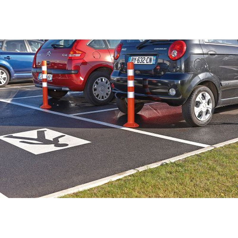Lankstus pakreipiamas stovėjimo stulpas su formos atmintimi 75 cm