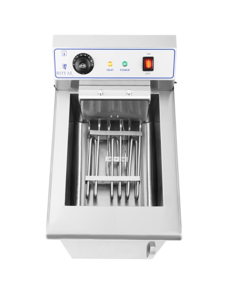 Atskirai pastatoma elektrinė gruzdintuvė ant spintelės 400V 16L