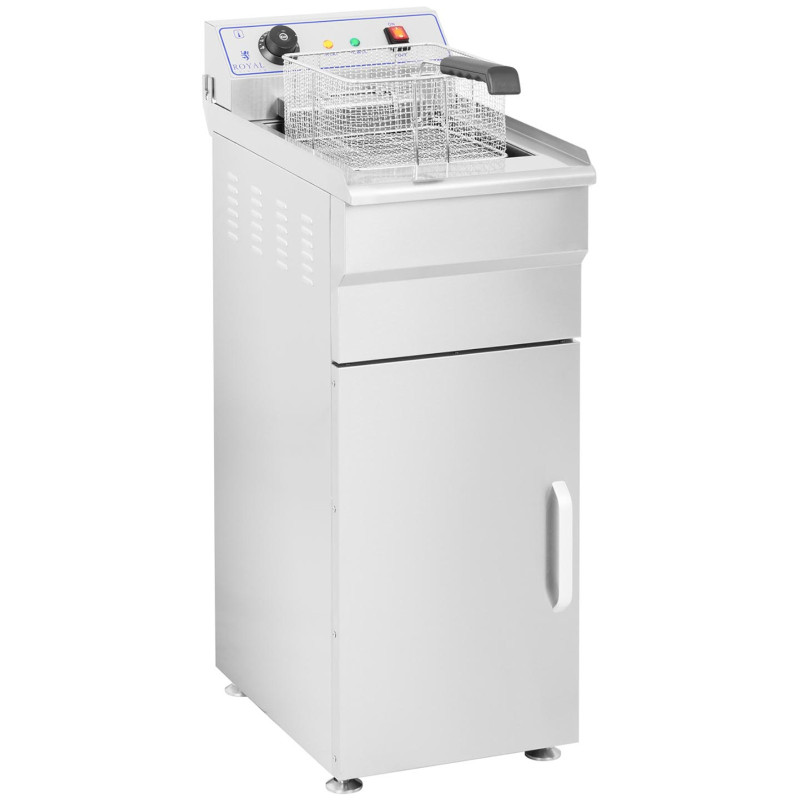 Atskirai pastatoma elektrinė gruzdintuvė ant spintelės 400V 16L