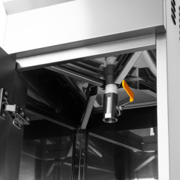 Atskirai pastatoma elektrinė gruzdintuvė ant spintelės 400V 16L