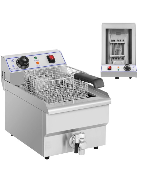 Elektrinė reguliuojama gruzdintuvė - 10 l 3200 W