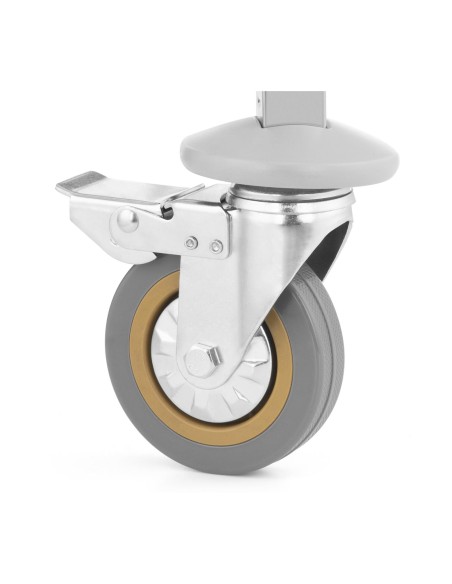 3 lentynų nerūdijančio plieno padavėjo vežimėlis