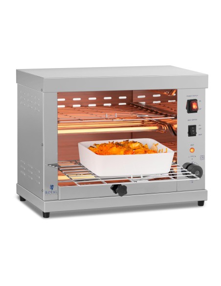 Dvigubas Salamander skrudintuvas 3250W