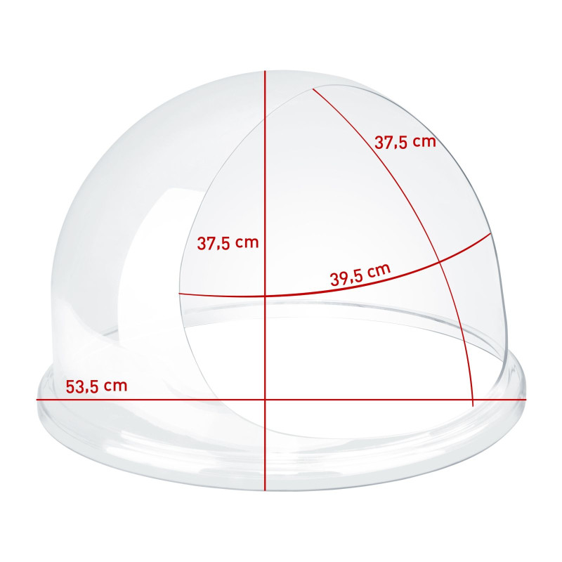 Apsauginis užvalkalas / dangtelis cukraus vatos mašinai 52cm