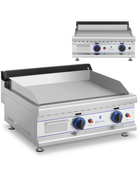 Dvigubas sklandus dujinis grilis SND / propano-butano dujoms 2 x 3000 W 30 mbar Dvigubas sklandus dujinis grilis SND / propano-butano dujoms 2 x 3000 W 30 mbar