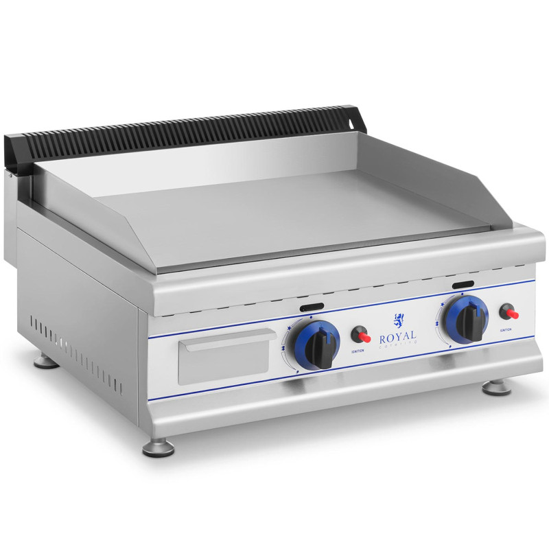 Dvigubas sklandus dujinis grilis SND / propano-butano dujoms 2 x 3000 W 30 mbar