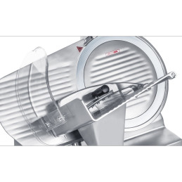 Elektrinė pjaustyklė PRO 250mm mėsos ir sūrio parduotuvei