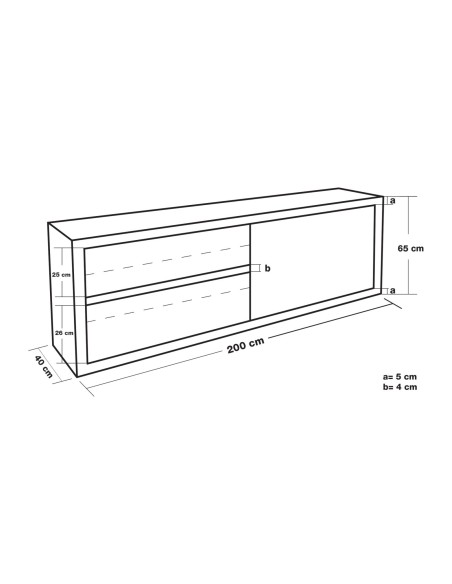 Plieninė sieninė spinta su stumdomomis durimis, plotis 200cm Plieninė sieninė spinta su stumdomomis durimis, plotis 200cm