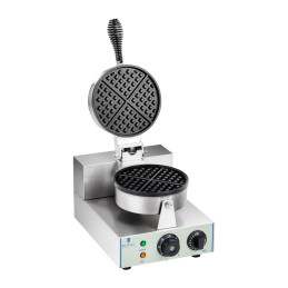 Apvalus viengubas 18,5 cm skersmens TEFLON vaflinis lygintuvas