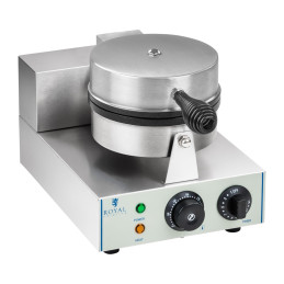 Apvalus viengubas 18,5 cm skersmens TEFLON vaflinis lygintuvas