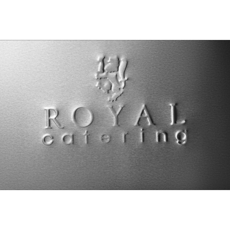 Plieninė virtuvės spintelė su stalviršiu ir nerūdijančio plieno briauna, plotis 200 cm