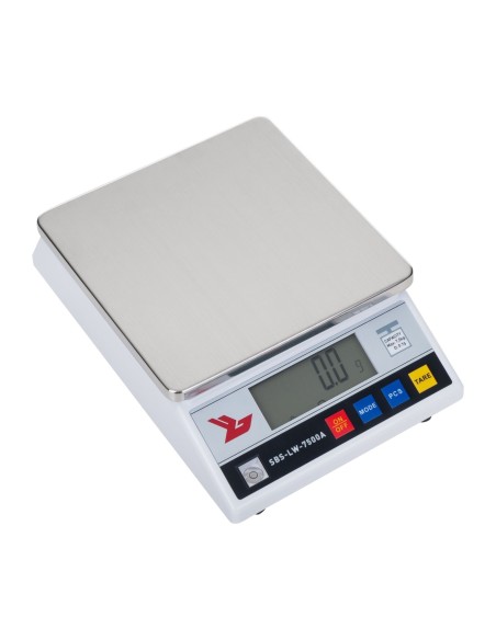 Tiksli skalė SBS-LW-7500A LCD tiksli nuo 0,1 g iki 7500 g Tiksli skalė SBS-LW-7500A LCD tiksli nuo 0,1 g iki 7500 g