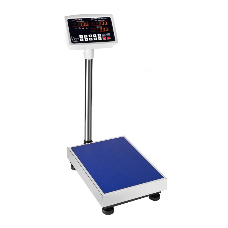 Sandėliavimo platforminės svarstyklės SBS-PF-100A1 LED iki 100kg