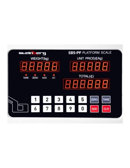 Sandėliavimo platforminės svarstyklės SBS-PF-100A1 LED iki 100kg Sandėliavimo platforminės svarstyklės SBS-PF-100A1 LED iki 100kg