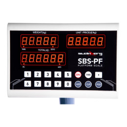 Sulankstomos platforminės svarstyklės SBS-PF-100A8 LED iki 100kg