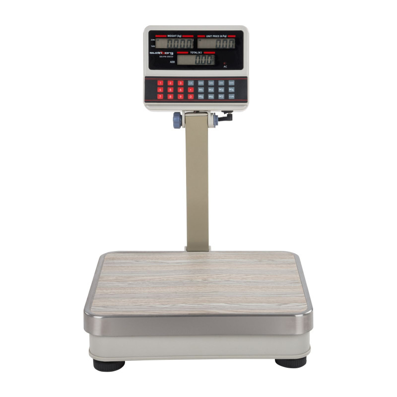 Platforminės parduotuvės svarstyklės SBS-PW-100 LCD iki 100kg