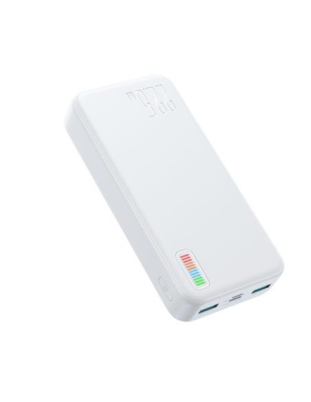 Powerbank 20000mAh Dazzling Series 22,5W balta Powerbank 20000mAh Dazzling Series 22,5W balta