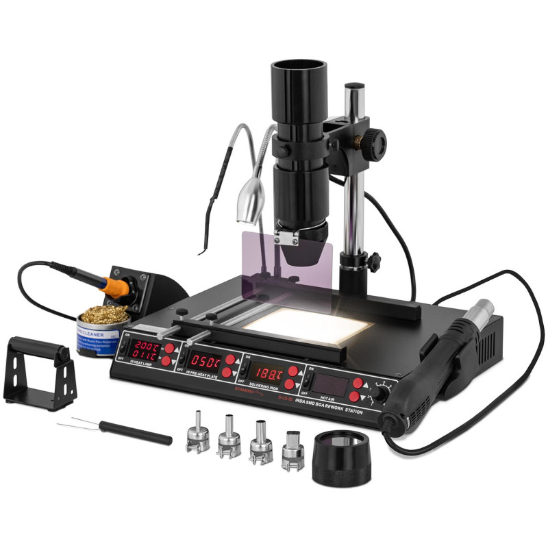 Hot Air Stamos Soldering S-LS-15 Basic litavimo stotis Hot Air Stamos Soldering S-LS-15 Basic litavimo stotis