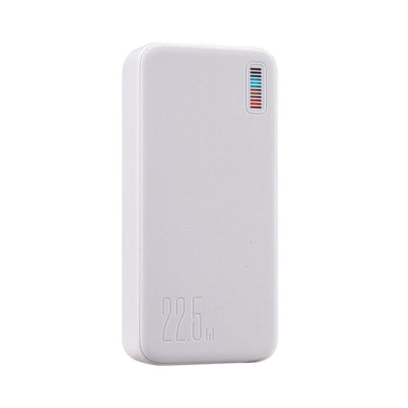 Powerbank 20000mAh Dazzling Series 22,5W balta