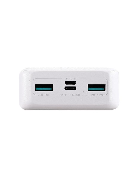Powerbank 20000mAh Dazzling Series 22,5W balta Powerbank 20000mAh Dazzling Series 22,5W balta