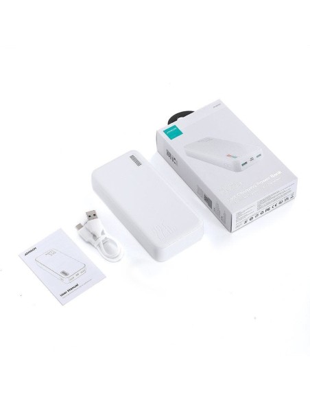 Powerbank 20000mAh Dazzling Series 22,5W balta Powerbank 20000mAh Dazzling Series 22,5W balta