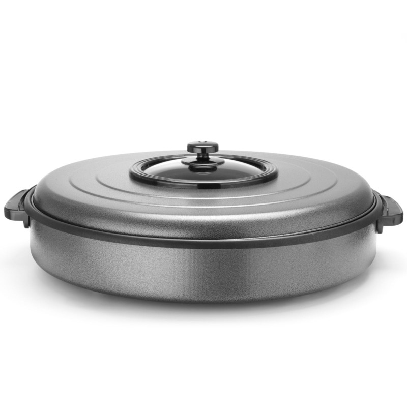 Elektrinė keptuvė kepti ir kepti 55cm 1600W - Hendi 239605