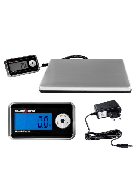 Pašto platforminės svarstyklės siuntiniams SBS-PT-200/100 iki 200kg / 100g Pašto platforminės svarstyklės siuntiniams SBS-PT-200/100 iki 200kg / 100g