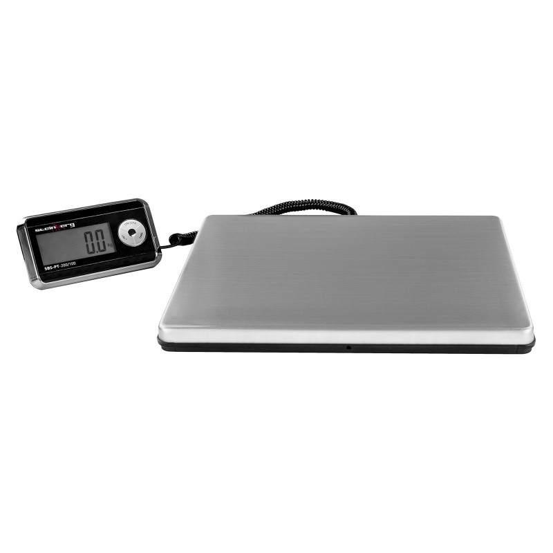 Pašto platforminės svarstyklės siuntiniams SBS-PT-200/100 iki 200kg / 100g