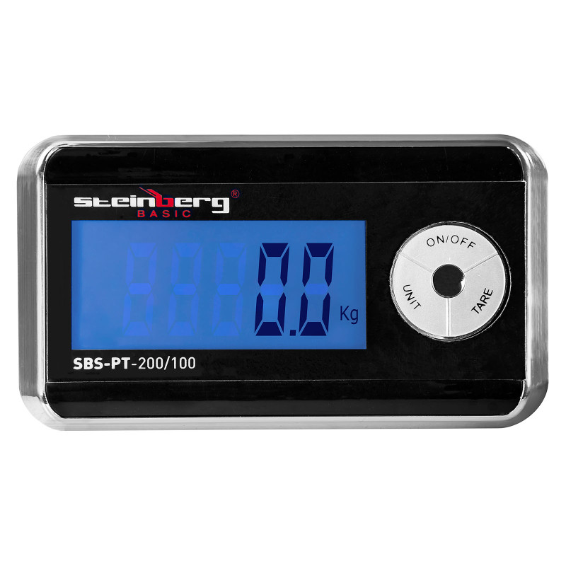 Pašto platforminės svarstyklės siuntiniams SBS-PT-200/100 iki 200kg / 100g
