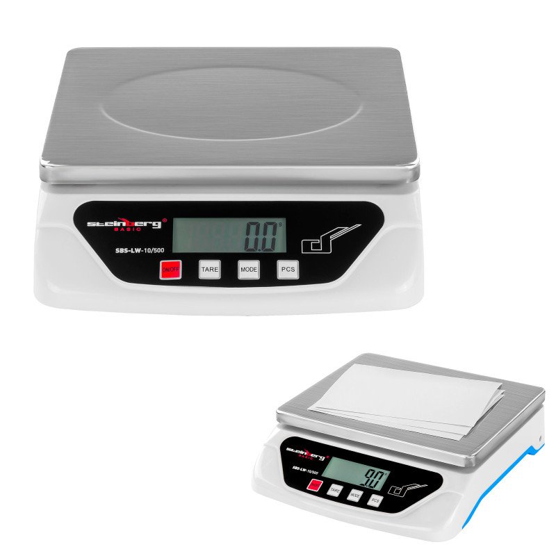 Pašto svarstyklės siuntiniams ir laiškams SBS-LW-10/500 iki 10kg / 0,5g Pašto svarstyklės siuntiniams ir laiškams SBS-LW-10/500 iki 10kg / 0,5g