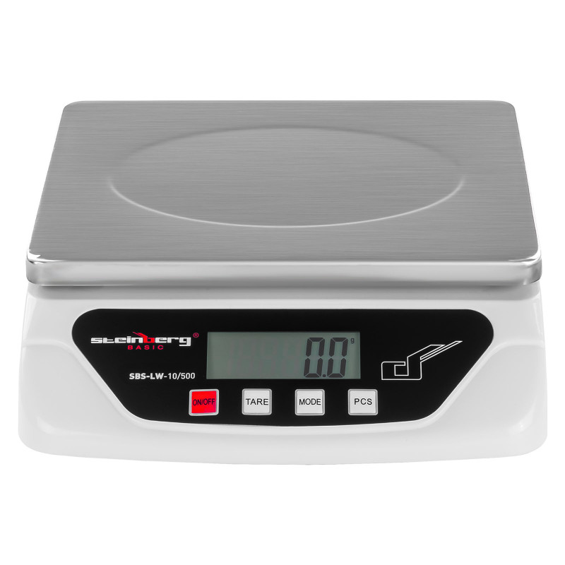 Pašto svarstyklės siuntiniams ir laiškams SBS-LW-10/500 iki 10kg / 0,5g