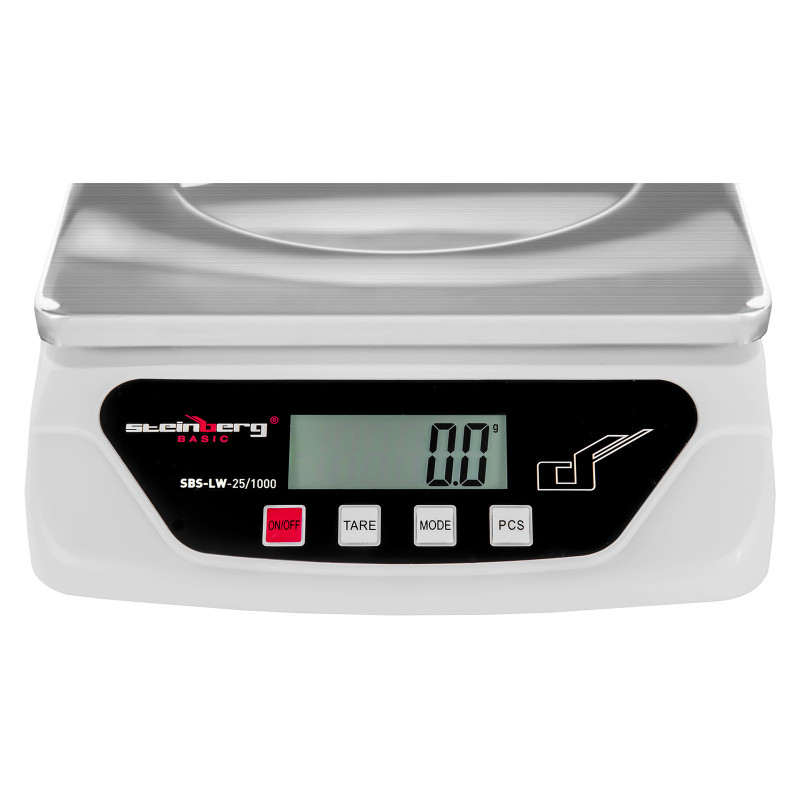 Pašto svarstyklės siuntiniams ir laiškams SBS-LW-10/500 iki 10kg / 0,5g