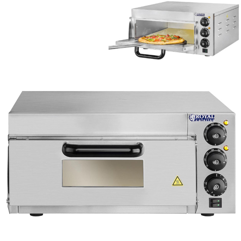 Picos orkaitė 1x40cm vienos kameros 2000W 230V laikmatis 120min Royal Catering Picos orkaitė 1x40cm vienos kameros 2000W 230V laikmatis 120min Royal Catering