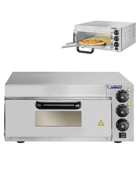 Picos orkaitė 1x40cm vienos kameros 2000W 230V laikmatis 120min Royal Catering Picos orkaitė 1x40cm vienos kameros 2000W 230V laikmatis 120min Royal Catering