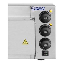 Picos orkaitė 1x40cm vienos kameros 2000W 230V laikmatis 120min Royal Catering