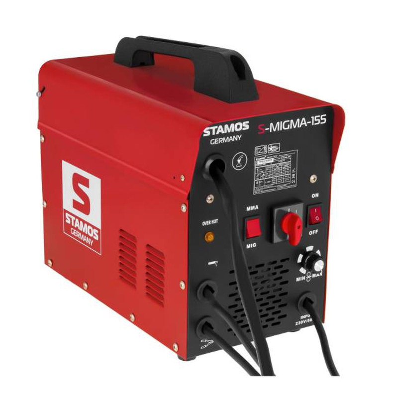 Pusiau automatinis transformatorinis suvirinimo migomatas IGBT MIG / MAG MMA 155A