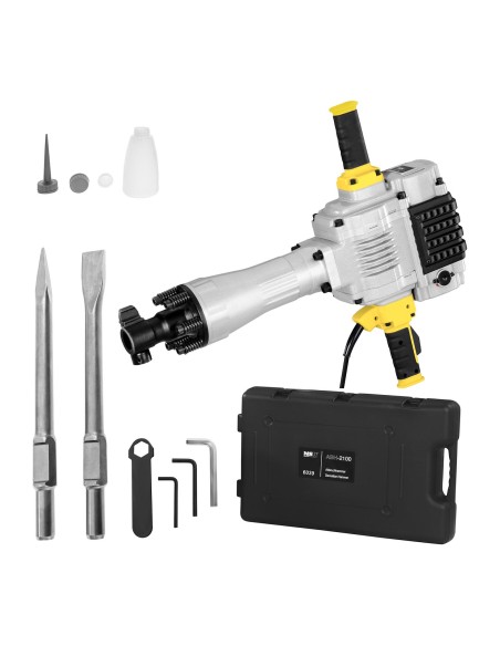 Statybinis pneumatinis griovimo plaktukas MSW SDS-HEX 85J 2100W Statybinis pneumatinis griovimo plaktukas MSW SDS-HEX 85J 2100W